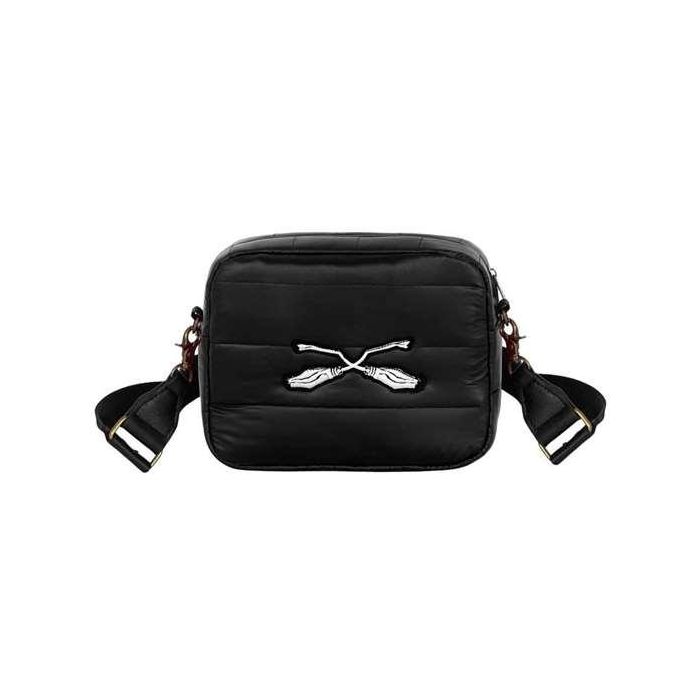 Harry Potter Bolso Bandolera IBiscuit Padding H Negro Acolchado para Mujer 2 Harry Potter Bolso Bandolera IBiscuit Padding H Negro Acolchado para Mujer 2