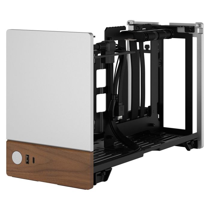 Fractal Design Terra Plata Caja PC SFF Mini-ITX Aluminio 7.7 cm 23
