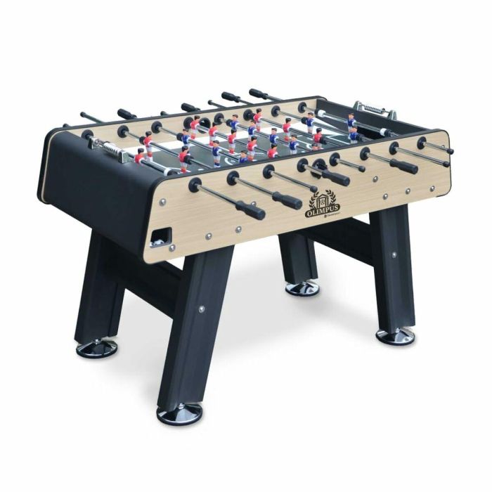 Ociotrends Futbolín de Exterior Pro de Aluminio 142x76x92 cm con Jugadores de Metal y Piernas Cerradas, Campo 118,6x70 3
