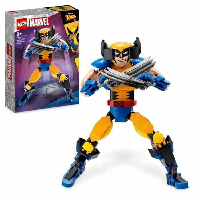 LEGO Marvel 76257 Figura Wolverine con garras, juguete de construcción de X-Men