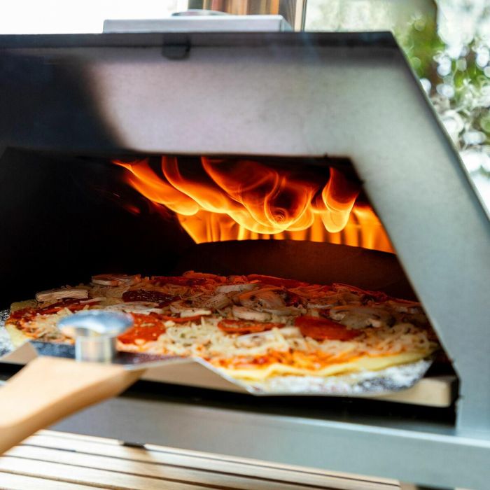 Horno para Pizza de Pellets con Accesorios Pizzahven InnovaGoods 11 Horno para Pizza de Pellets con Accesorios Pizzahven InnovaGoods 11