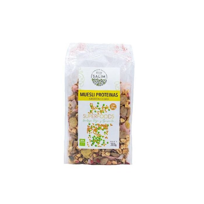 ECO SALIM Muesli Proteínas Superfoods Vegano Bio 300g