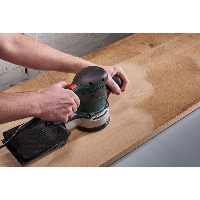 Wolfcraft Disco de Lijas Multiorificio para Lijadora Excéntrica, Ø125mm, Grano 60 4