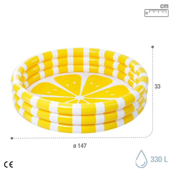 Piscina Hinchable para Niños Intex Limón 147 x 33 x 147 cm Amarillo (6 Unidades) 3 Piscina Hinchable para Niños Intex Limón 147 x 33 x 147 cm Amarillo (6 Unidades) 3