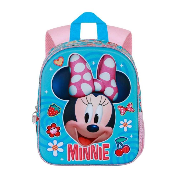 Mochila 3D Elite Happiness Disney Minnie Mouse Azul 1