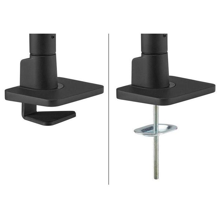 Neomounts DS75S-950BL2 - Soporte de escritorio Full-Motion para 2 monitores de 17-32 pulgadas, resorte de gas, negro 15