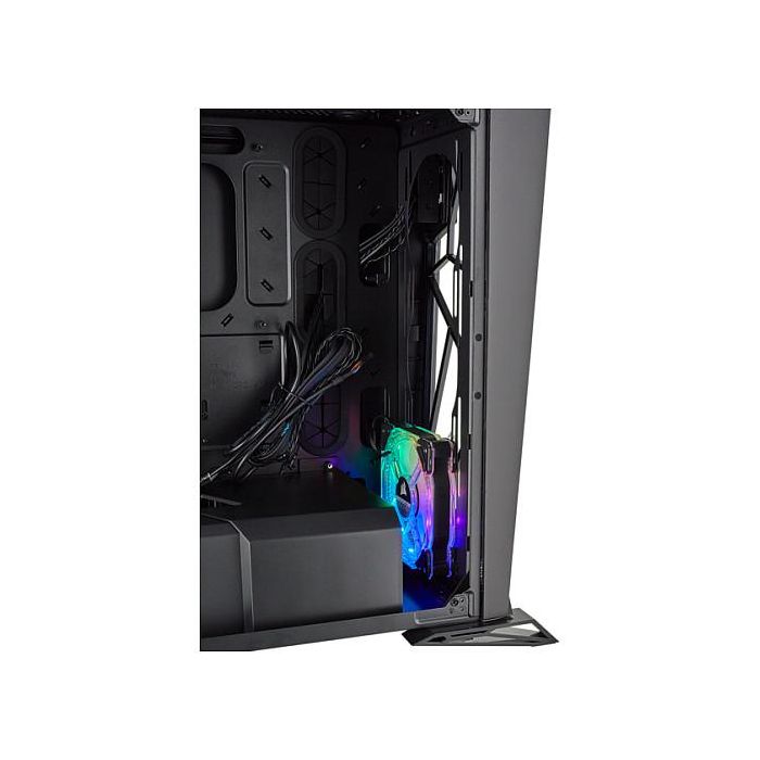 Corsair SPEC-OMEGA RGB Midi Tower Negro Cristal Templado RGB ATX Micro ATX Mini-ITX 7 Ranuras Expan 37cm GPU 17cm CPU 49.5cm Profundidad 4