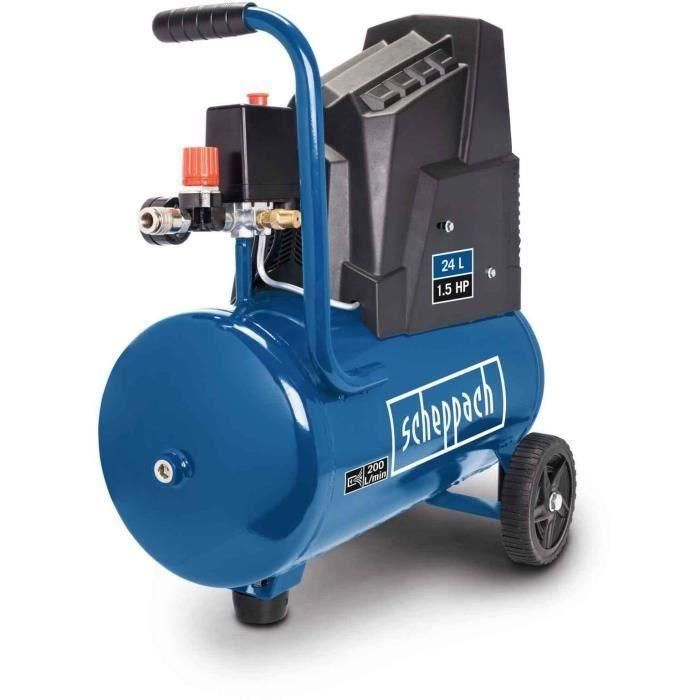 Compresor de Scheppach - 24L - 1100W - HC30OX 1 Compresor de Scheppach - 24L - 1100W - HC30OX 1