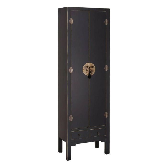 Armario ORIENTE 55 x 33 x 185 cm Negro Armario ORIENTE 55 x 33 x 185 cm Negro