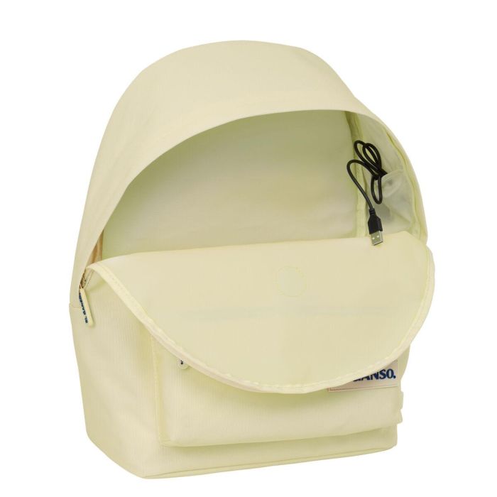 Mochila para Portátil El Ganso Basics Beige 31 x 44 x 18 cm 1 Mochila para Portátil El Ganso Basics Beige 31 x 44 x 18 cm 1