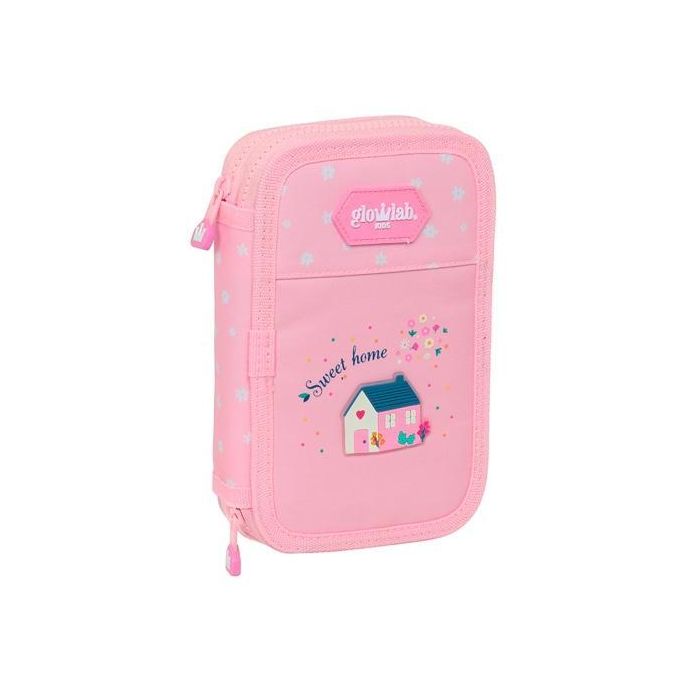 Plumier Doble Glow Lab Sweet home Rosa 12.5 x 19.5 x 4 cm (28 piezas) Plumier Doble Glow Lab Sweet home Rosa 12.5 x 19.5 x 4 cm (28 piezas)