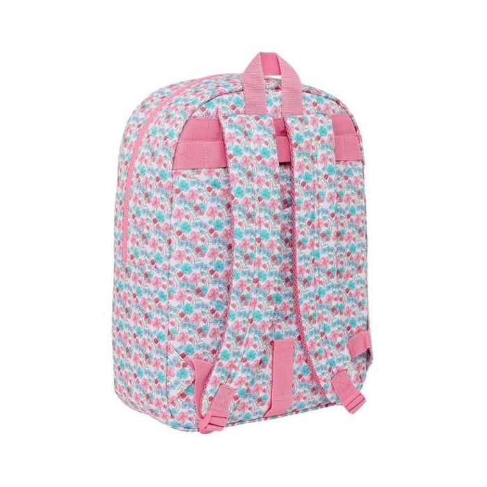 Mochila para Portátil Moos Flores Multicolor 32 x 43 x 14 cm 1 Mochila para Portátil Moos Flores Multicolor 32 x 43 x 14 cm 1