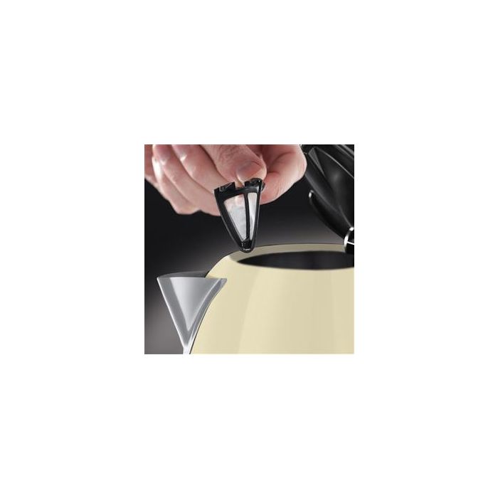 Russell Hobbs 20415-70 Hervidor Colours Plus+ Crema 1.7L, Ebullición Rápida, Boquilla de Precisión 3 Russell Hobbs 20415-70 Hervidor Colours Plus+ Crema 1.7L, Ebullición Rápida, Boquilla de Precisión 3