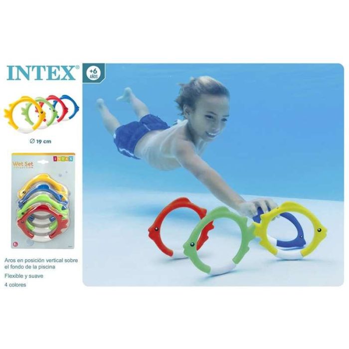 Juegos acuatico fun peces aros (blister 4 piezas) 3 Juegos acuatico fun peces aros (blister 4 piezas) 3