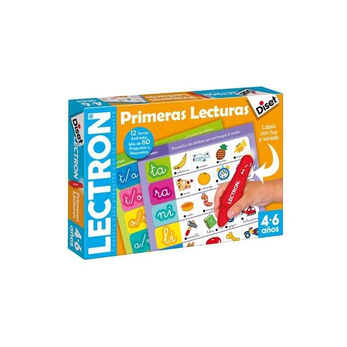 Diset Lectron Lápiz Primeras Lecturas Educativo para Niños 4+ años con Sonidos y Luces 2