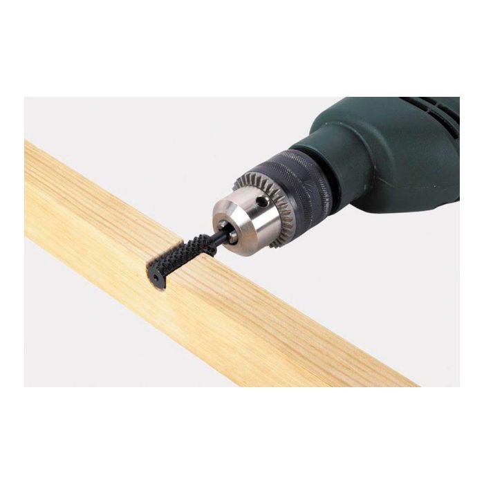 Wolfcraft Escofina/Fresa Cilíndrica para Madera Ø13.5 x 35 mm, 3000 RPM, para Madera Blando, Duro y Vigas