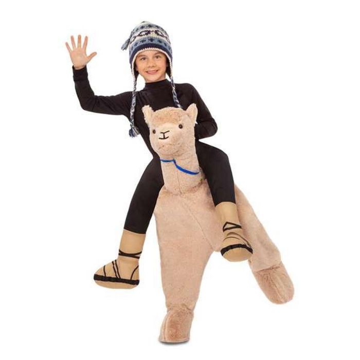 Disfraz infantil alpaca a hombros talla unica