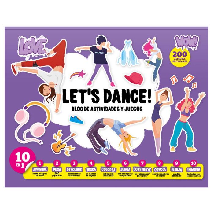 Juego Imagiland Bloc De Actividades Y Juegos Let´S Dance