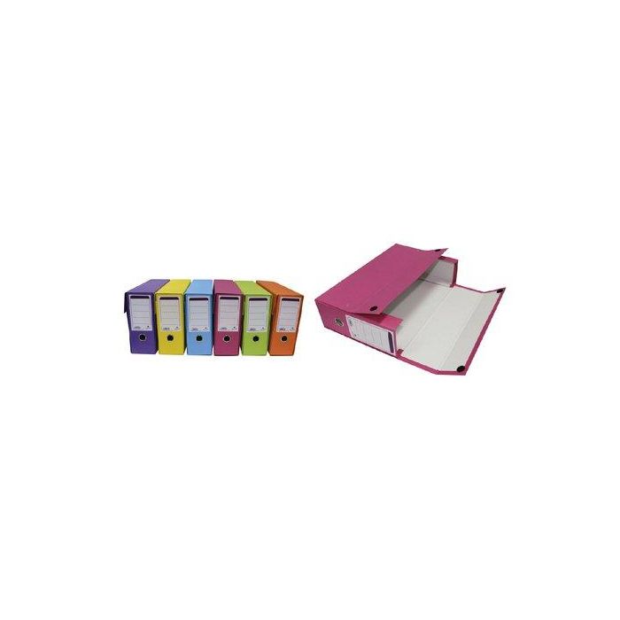 Caja De Transferencias Mariola Carton Forrado Mate Fº Con Ollaos Rosa