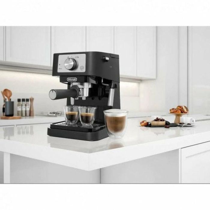 Cafetera Express de Brazo DeLonghi Stilosa Premium EC260.BK 1 L 15 bar 1100 W Negro 1