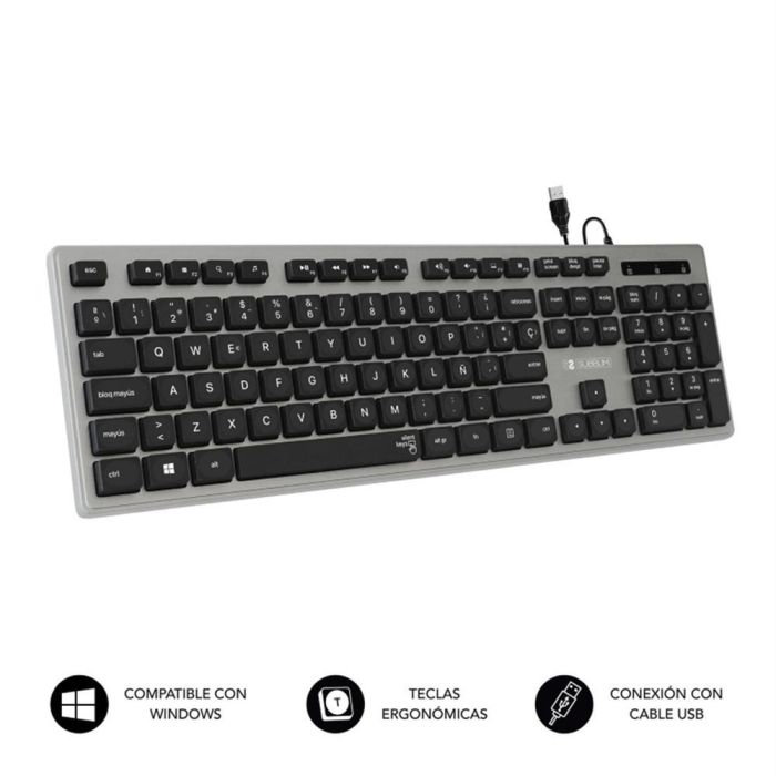 SUBBLIM SUBKBC-0EKE10 teclado 2 SUBBLIM SUBKBC-0EKE10 teclado 2