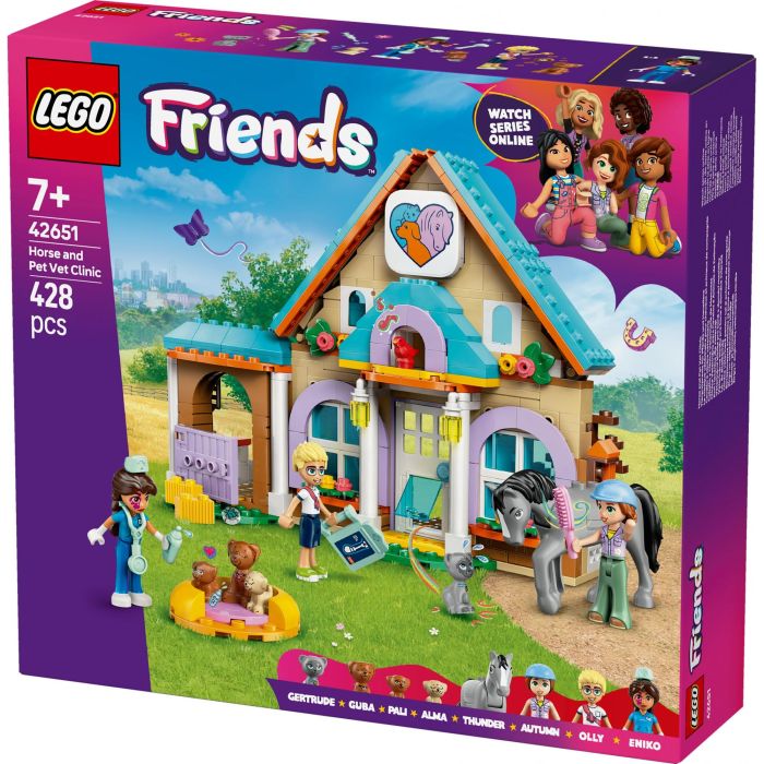 LEGO 42651 Caballo y Clínica Veterinaria de Mascotas LEGO Friends con 3 Minipersonajes, Caballo, 3 Perros y Gata 10 LEGO 42651 Caballo y Clínica Veterinaria de Mascotas LEGO Friends con 3 Minipersonajes, Caballo, 3 Perros y Gata 10