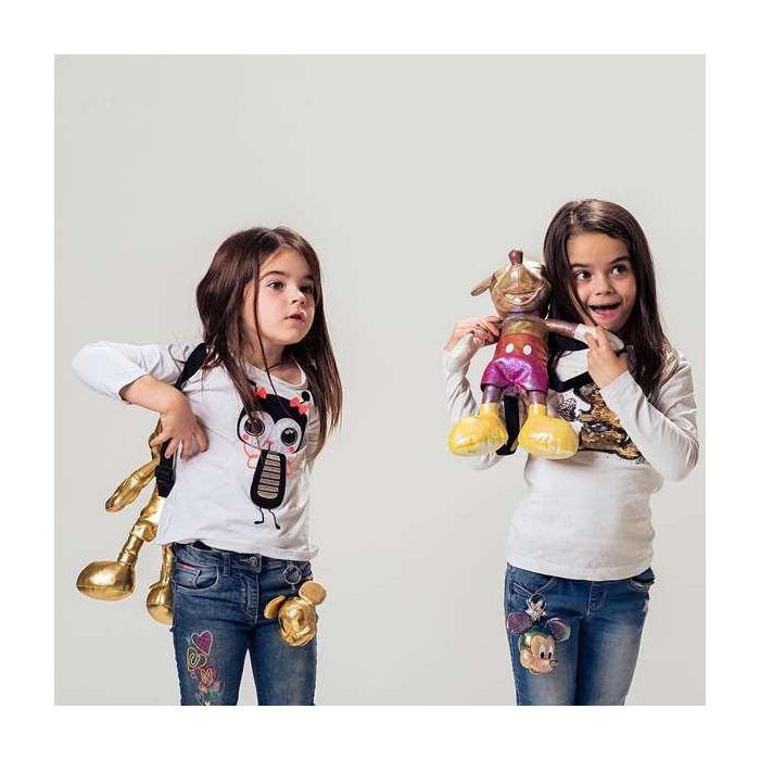 Cerdá Llavero Peluche Mickey 100% Poliéster Gold 4 Cerdá Llavero Peluche Mickey 100% Poliéster Gold 4