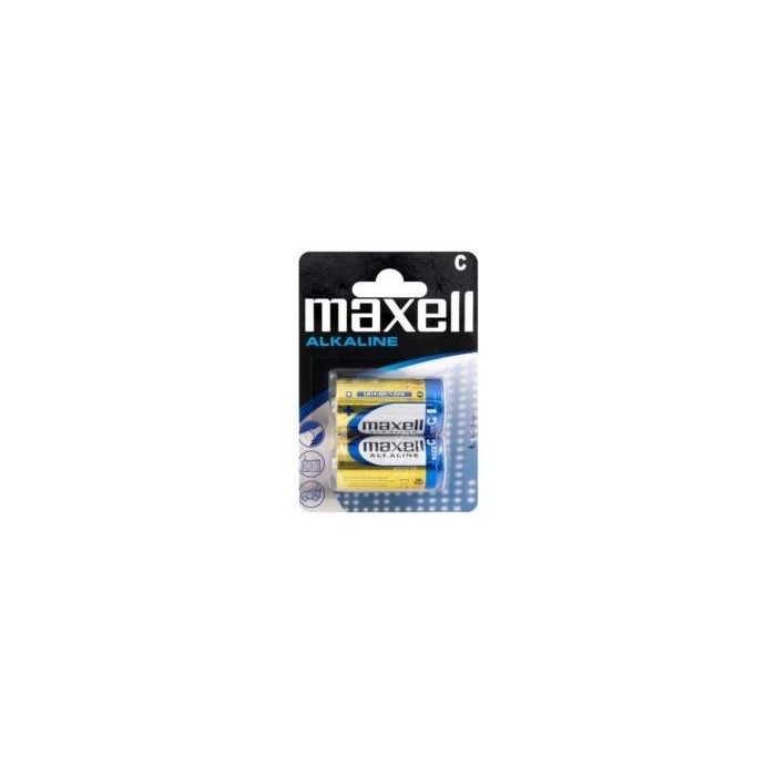 Maxell pilas alcalinas c - lr14 - pack 2 uds