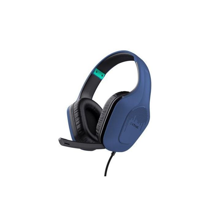 Trust Gaming 24991 Auriculares Gaming GXT 415 Zirox Micrófono Plegable Jack 3.5mm Ligeros 244g 50mm Multiplataforma Azules 0 Trust Gaming 24991 Auriculares Gaming GXT 415 Zirox Micrófono Plegable Jack 3.5mm Ligeros 244g 50mm Multiplataforma Azules 0