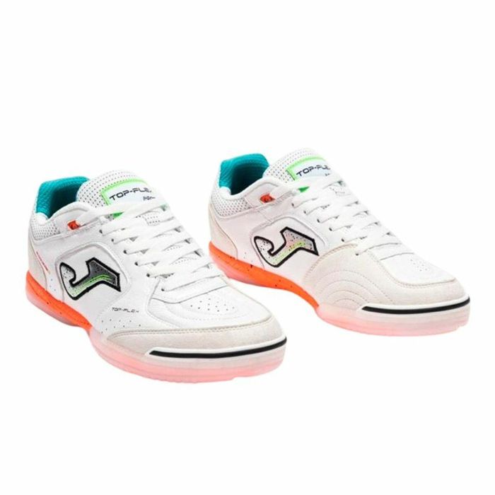 Zapatillas de Fútbol Sala para Adultos Joma Sport Top Flex 2532 Blanco 1