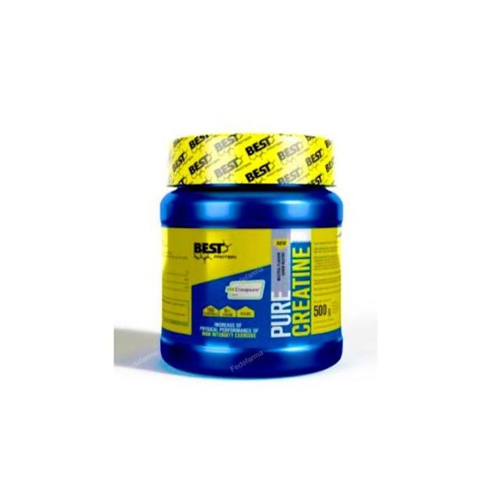 BEST PROTEIN Creatina Creapure Pura Neutro Monohidrato 500Gr