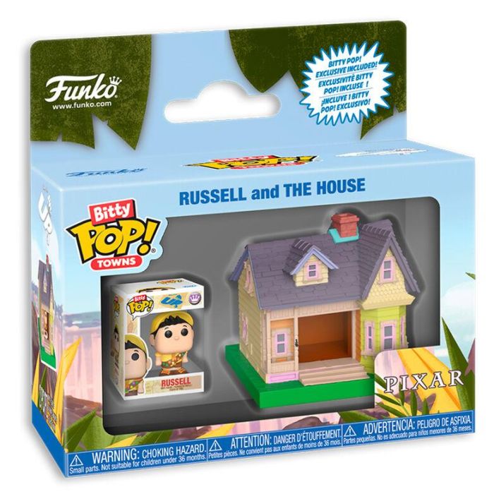 Figura Bitty POP Town Disney Pixar Up Russel y la Casa 1
