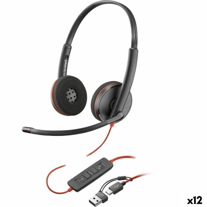 Auriculares Poly 8X228AA Negro 19 Auriculares Poly 8X228AA Negro 19