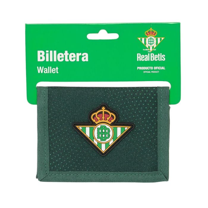 Cartera Real Betis Balompié Verde 12,5 x 9,5 x 1 cm 0 Cartera Real Betis Balompié Verde 12,5 x 9,5 x 1 cm 0