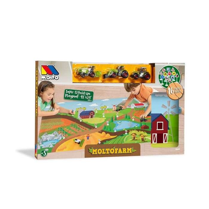 Tapiz granja con tractor 50x31x5,50 cm Tapiz granja con tractor 50x31x5,50 cm
