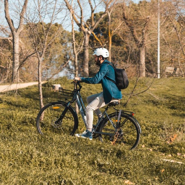 SmartGyro Bicicleta Eléctrica de Paseo Sunset Rueda 27.5" Motor 250W Batería 10Ah 60km Autonomía SHIMANO 6 velocidades Negro 5 SmartGyro Bicicleta Eléctrica de Paseo Sunset Rueda 27.5" Motor 250W Batería 10Ah 60km Autonomía SHIMANO 6 velocidades Negro 5