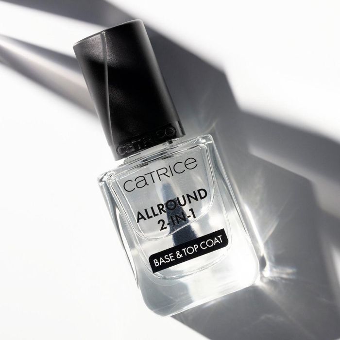 Catrice Allround 2-in-1 Base y Top Coat para Uñas - 10,50 ml