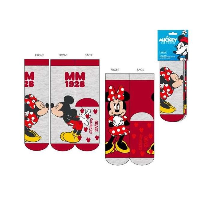 Cerdá Calcetín antideslizante infantil Minnie Mouse T. 23/26, multicolor, para niños de 4 años