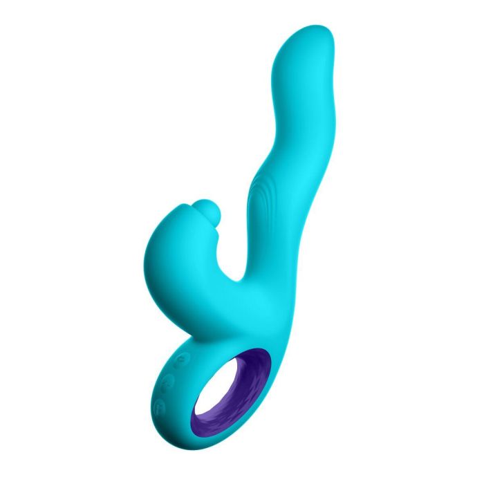 Vibrador Punto G FemmeFunn Klio Azul 12 Vibrador Punto G FemmeFunn Klio Azul 12