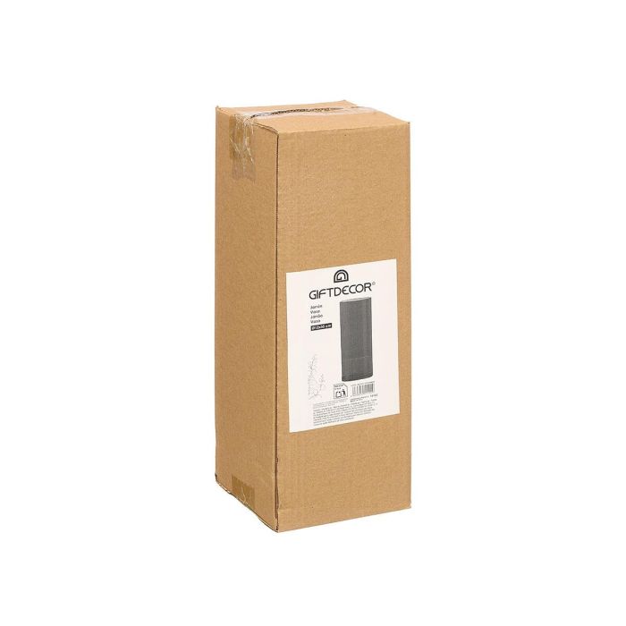 Giftdecor Jarrón Cilíndrico Acrílico Negro 12 x 35 cm (12 Unidades) 1 Giftdecor Jarrón Cilíndrico Acrílico Negro 12 x 35 cm (12 Unidades) 1