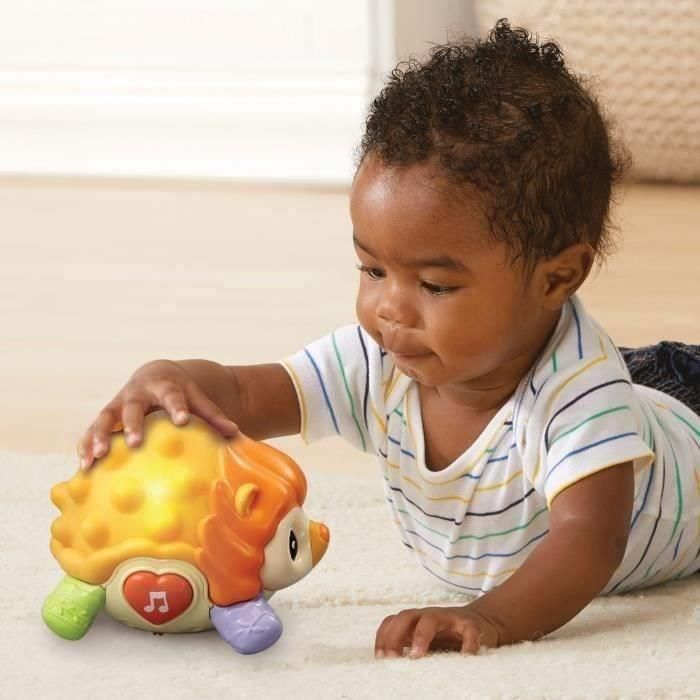 Vtech Baby Picoton, mi erizo Lumi - Juguete interactivo y sensorial para bebés con luz, sonido, movimiento y múltiples texturas. 1