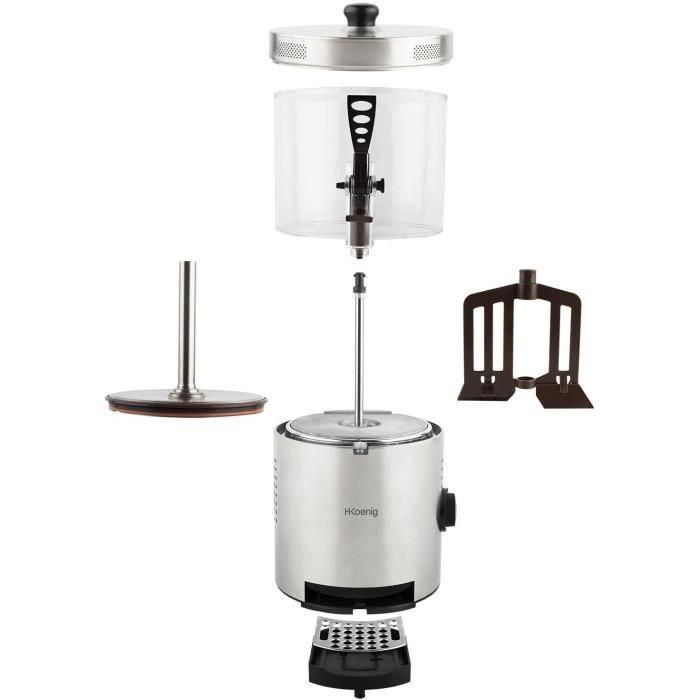 Dispensador de chocolate caliente - H.Koenig - SHK800 - 3 L - 1200 W - Acero inoxidable 3 Dispensador de chocolate caliente - H.Koenig - SHK800 - 3 L - 1200 W - Acero inoxidable 3