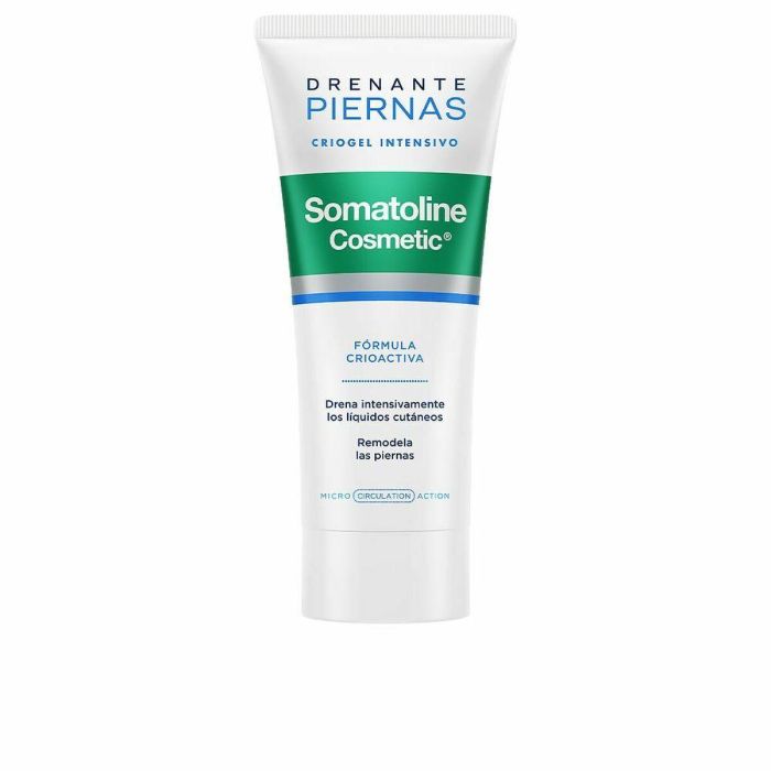 Somatoline Cosmetic Gel Drenante Piernas Reductor Efecto Hielo 200 ml - Alivia Piernas Pesadas, Reduce Grasa y Líquidos Mujer Somatoline Cosmetic Gel Drenante Piernas Reductor Efecto Hielo 200 ml - Alivia Piernas Pesadas, Reduce Grasa y Líquidos Mujer