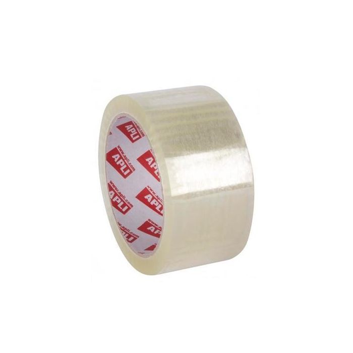 Apli Precinto Premium Sin Ruido Pvc Solvente 32 Micras Rollo 48 mmx66M Transparente Apli Precinto Premium Sin Ruido Pvc Solvente 32 Micras Rollo 48 mmx66M Transparente