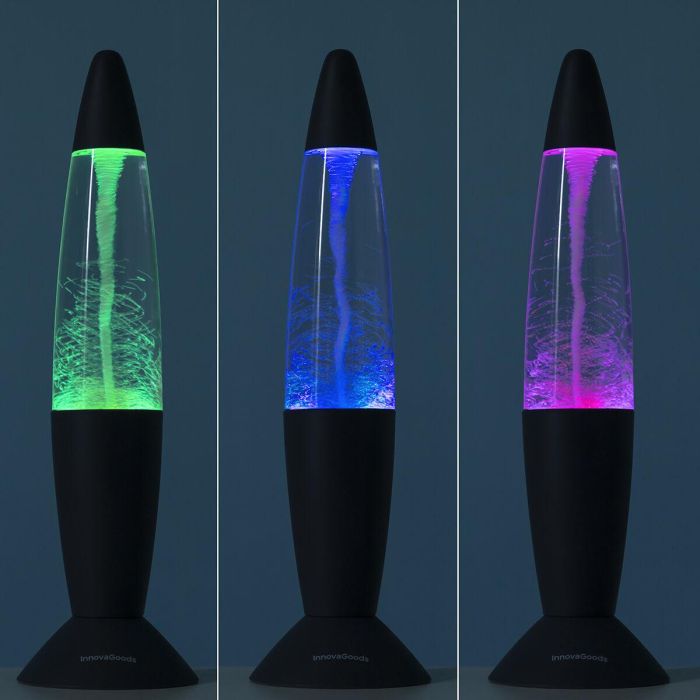 Lámpara de Lava LED Tornado Twamp InnovaGoods 8 Lámpara de Lava LED Tornado Twamp InnovaGoods 8