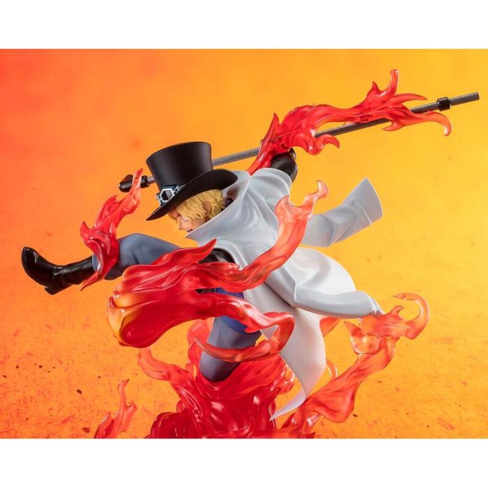 Tamashii Nations Figuarts Zero One - Sabo Fire Fist Roock Check Version Extra Battle - One Piece - Figura de 19 cm 2 Tamashii Nations Figuarts Zero One - Sabo Fire Fist Roock Check Version Extra Battle - One Piece - Figura de 19 cm 2