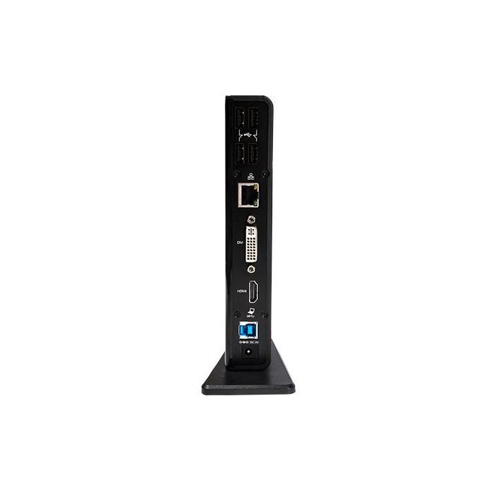 Club3D Docking Station USB 3.2 Gen 1 Dual Display HDMI DVI Gigabit Ethernet 4xUSB 2.0 2xUSB 3.2 Gen 1 Negro 2