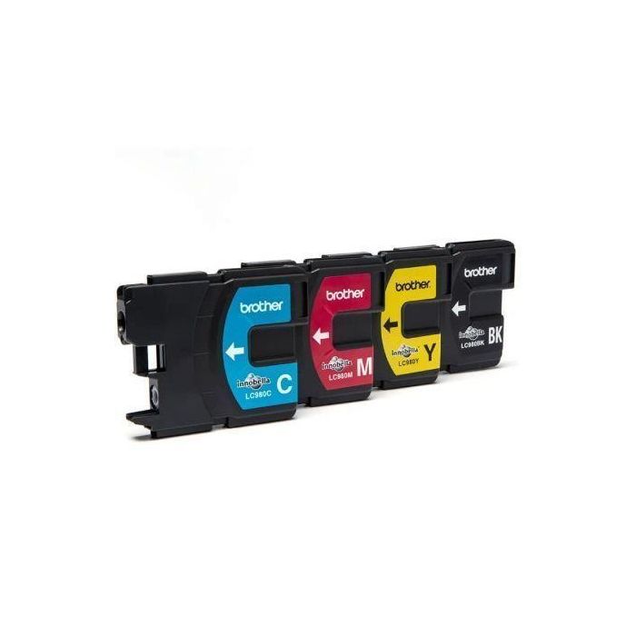 BROTHER Pack cartuchos Negro, Cian, Magenta y Amarillo DCP-145C/DCP-165C, BROTHER Pack cartuchos Negro, Cian, Magenta y Amarillo DCP-145C/DCP-165C,