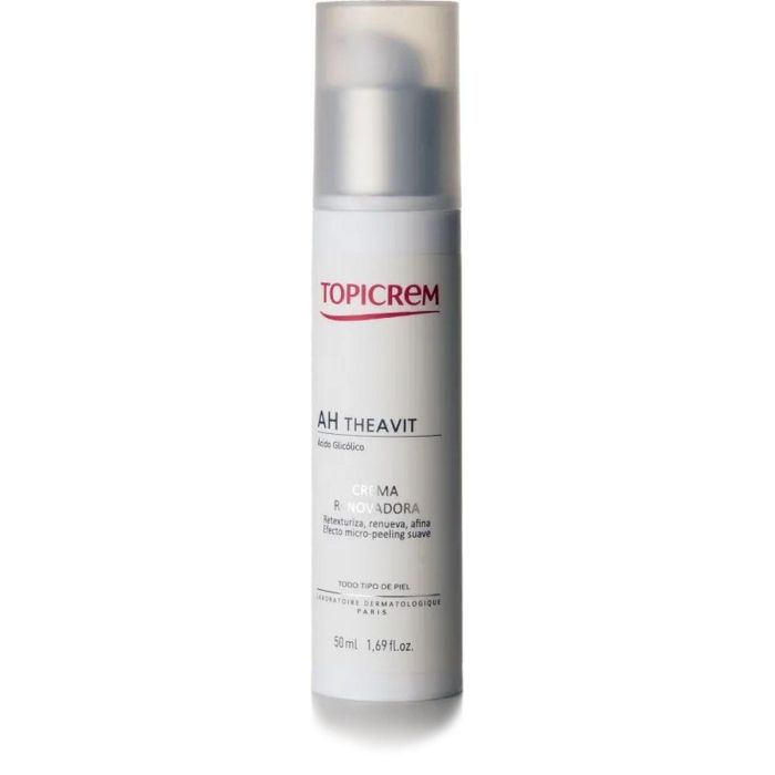 Topicrem AH THEAVIT Crema Renovadora Antiarrugas & Antiedad Exfoliante Antioxidante para Todo Tipo de Pieles 50 ml 0 Topicrem AH THEAVIT Crema Renovadora Antiarrugas & Antiedad Exfoliante Antioxidante para Todo Tipo de Pieles 50 ml 0