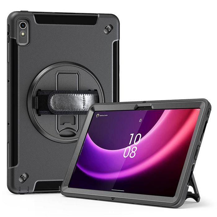 eSTUFF Funda OHIO Defender TB350 para Lenovo Tab P11 2ª Gen 2022 11.5 (TB350) - Antigolpes, soporte 360°, correa mano y hombro, Negra 0 eSTUFF Funda OHIO Defender TB350 para Lenovo Tab P11 2ª Gen 2022 11.5 (TB350) - Antigolpes, soporte 360°, correa mano y hombro, Negra 0